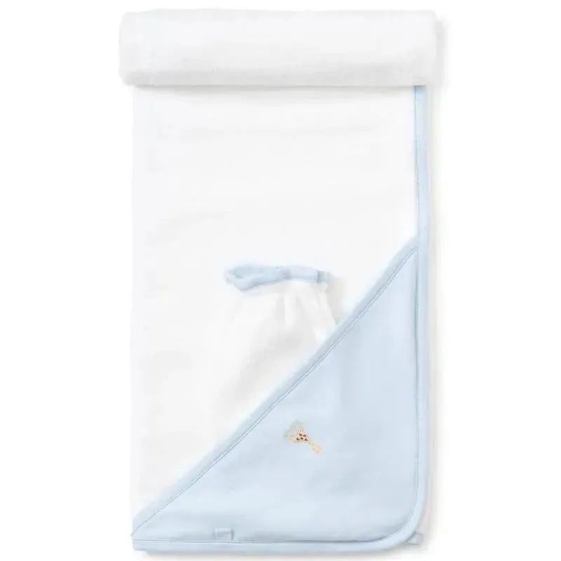 Kissy Kissy – Sophie La Girafe Hooded Towel & Mitt Set, Light Blue
