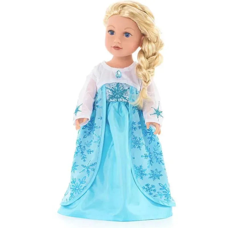 Little Adventures Doll Dress Ice Princess