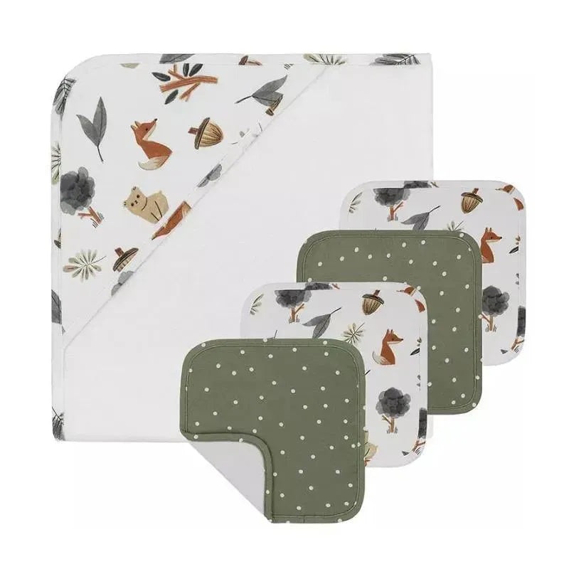 Living Textiles – 5Pk Forest Retreat Bath Gift Set