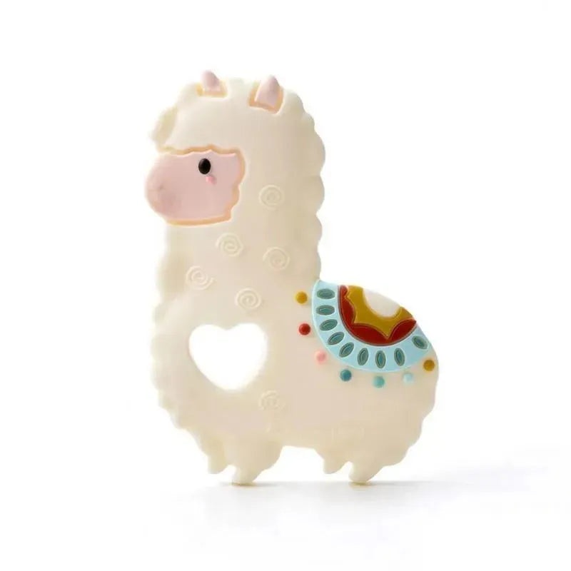 Loulou Lollipop Llama Silicone Teether