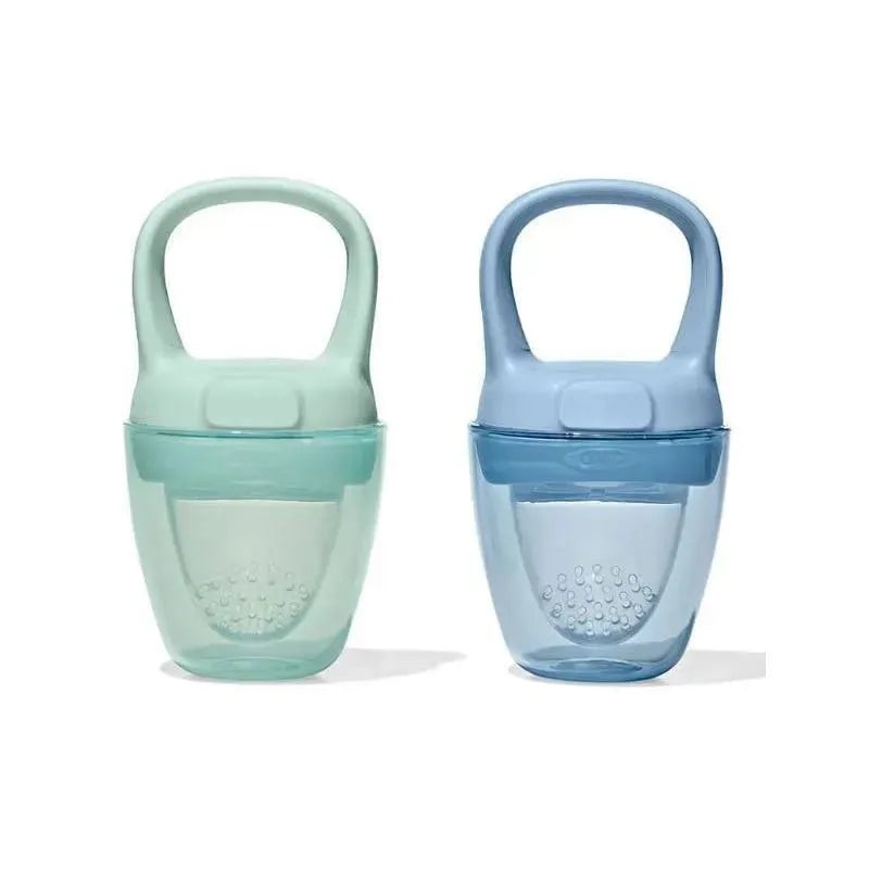Oxo – 2Pk Tot Silicone Self-Feeder, Opal And Dusk