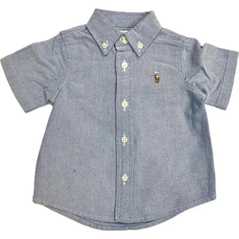 Ralph Lauren Baby – Short-Sleeve Oxford Sport Shirt