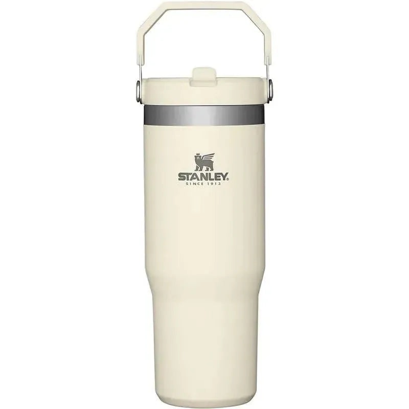Stanley – 30Oz IceFlow Stainless Steel Tumbler with Straw, Cream