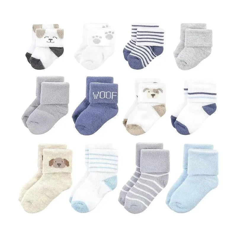 Baby Vision – Grow With Me Socks 12Pk, Dog
