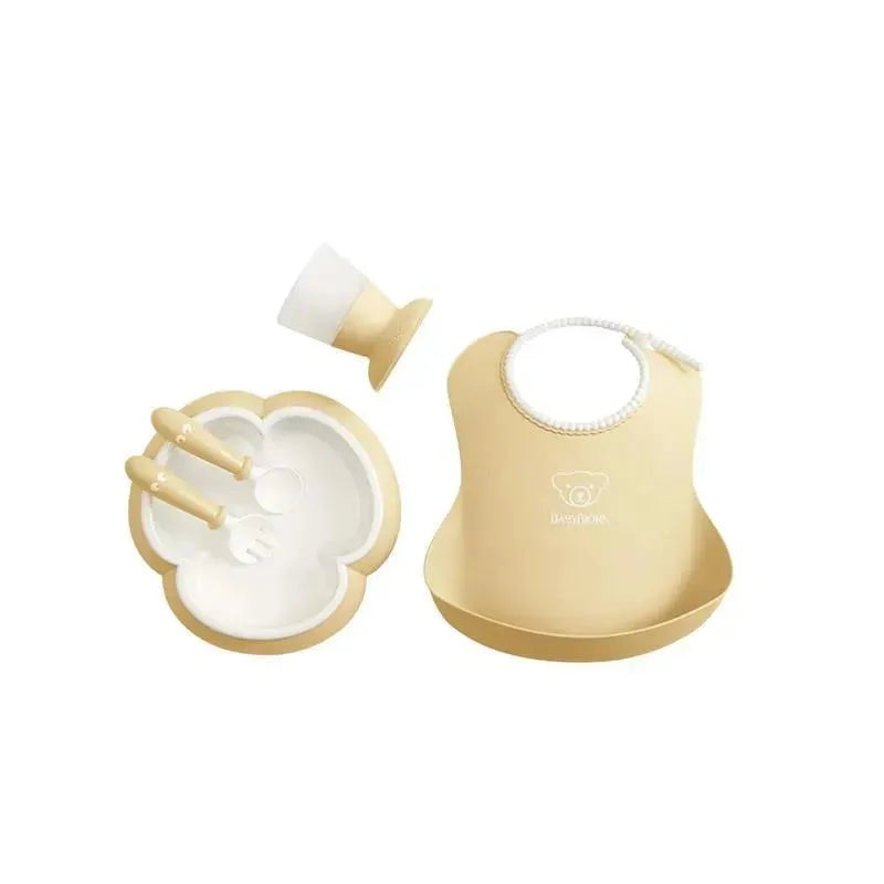 BabyBjorn – Baby Dinner Set, 5 pcs Powder Yellow