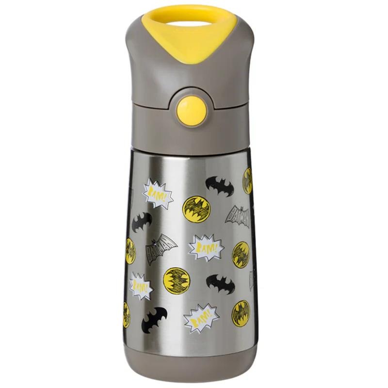Bbox – 350Ml Insulated Drink Bottle, Batman Black/Yellow