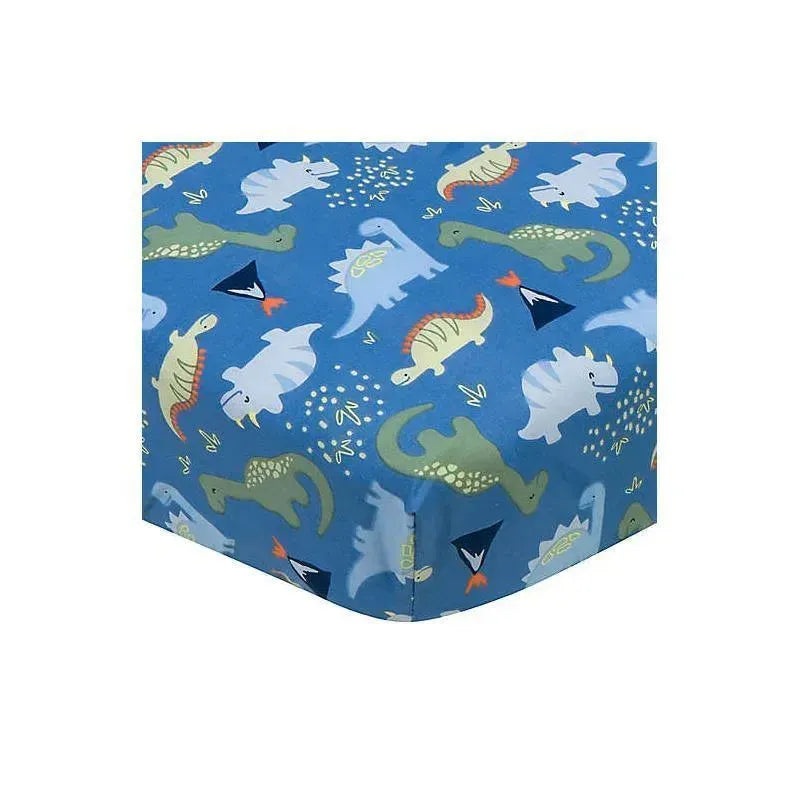 Gerber Bedding – 1Pk Fitted Crib Sheet Boy, Dino Space