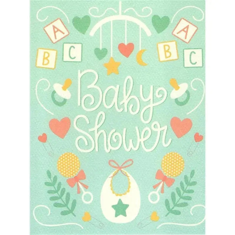 Gina B Designs – Baby Shower Greeting Card for Mother to Be, New Parents, Future Mamas, etc.
