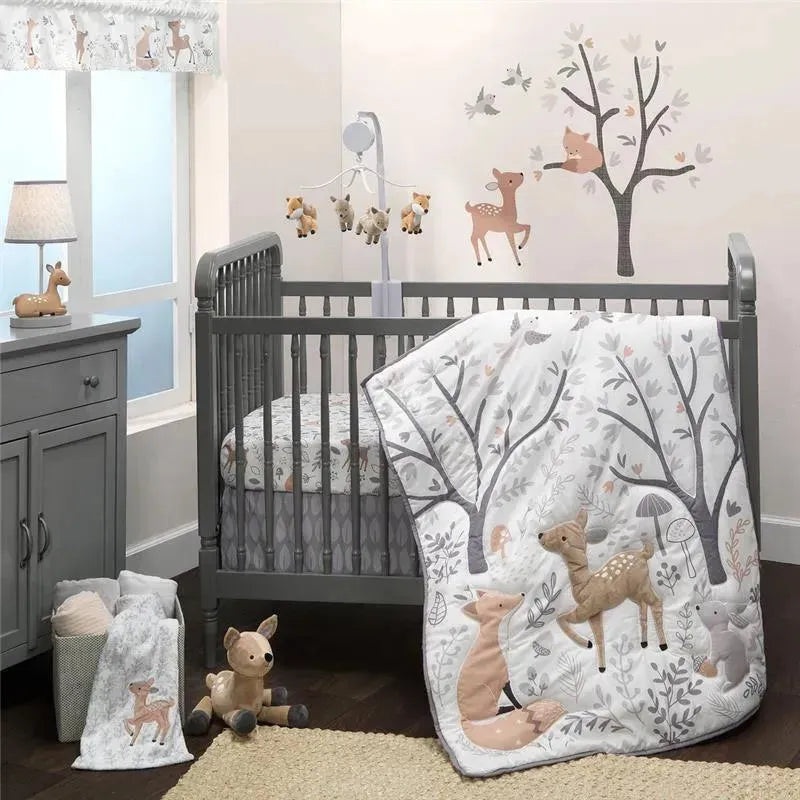 Lambs & Ivy – 3 Piece Baby Bedding Set, Deer Park