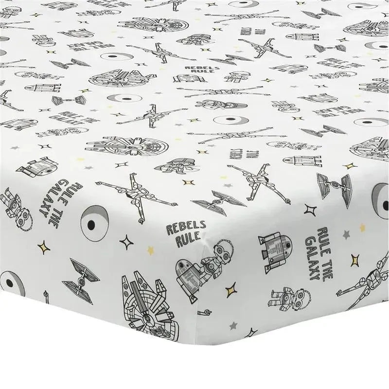 Lambs & Ivy – Baby Sheet, Stars Wars Millennium Falcon Rebels Rule