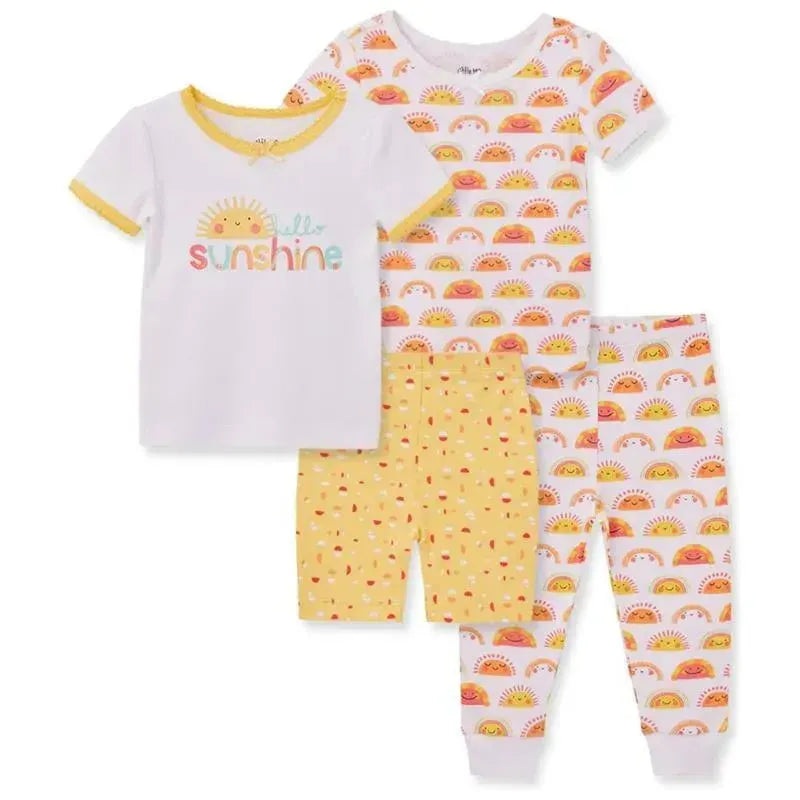 Little Me – 4Pk Baby Neutral Sunshine Pj Yellow