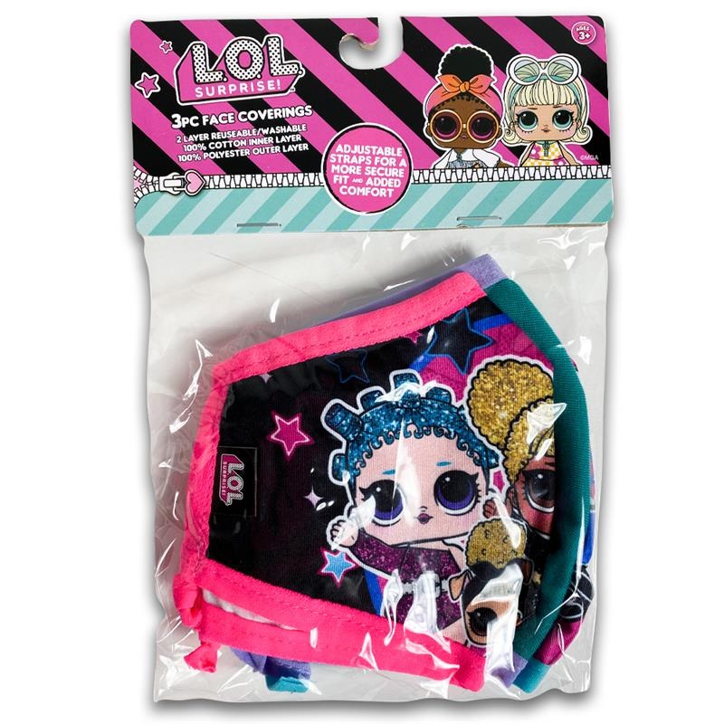 LOL Kids Mask 3Pk