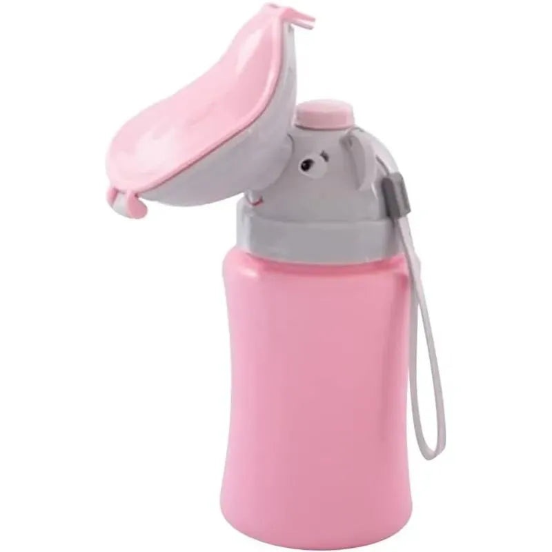 Macrobaby – Girl Portable Elephant Leakproof Urinal Emergency Toilet Pee Bottle Cup Jar