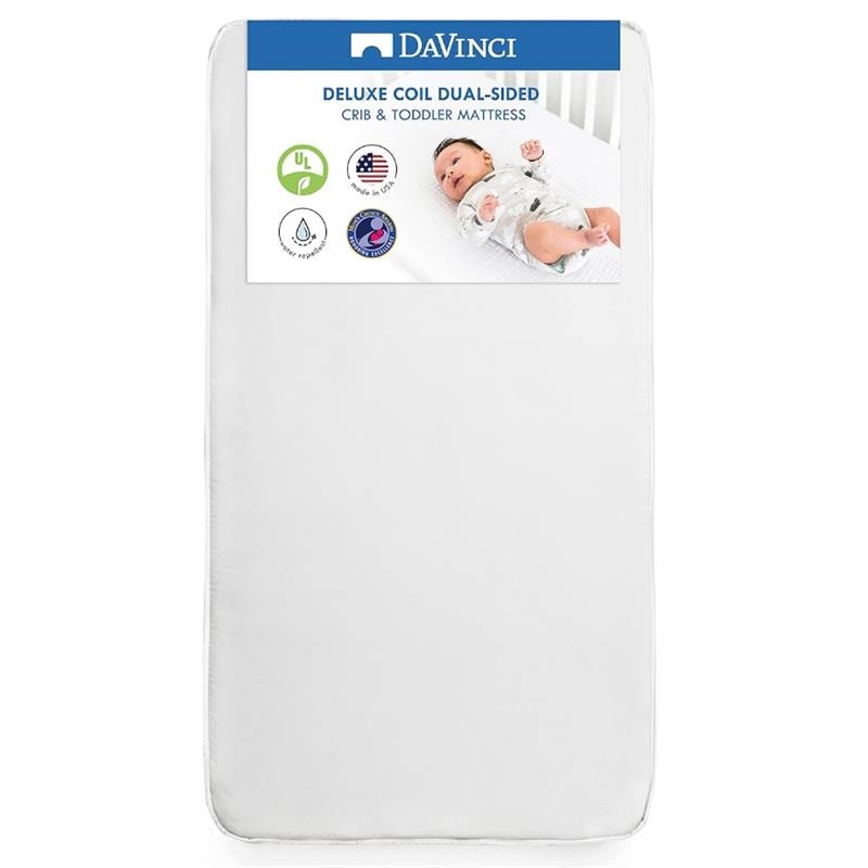 Million Dollar Baby – Deluxe Coil Dual-Sided Crib Mattress