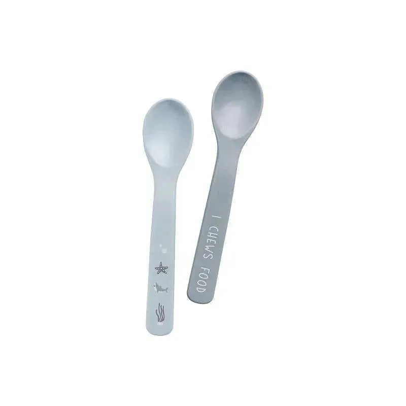Stephen Joseph 100% Silicone Baby Spoons, Shark