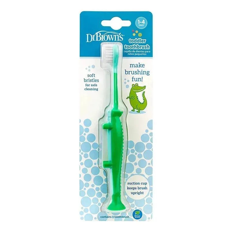 Dr. Brown’s Toddler Toothbrush, Crocodile