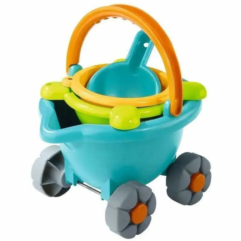 Haba – Sand Bucket Scooter 4 Pc Nesting Beach Toy Set