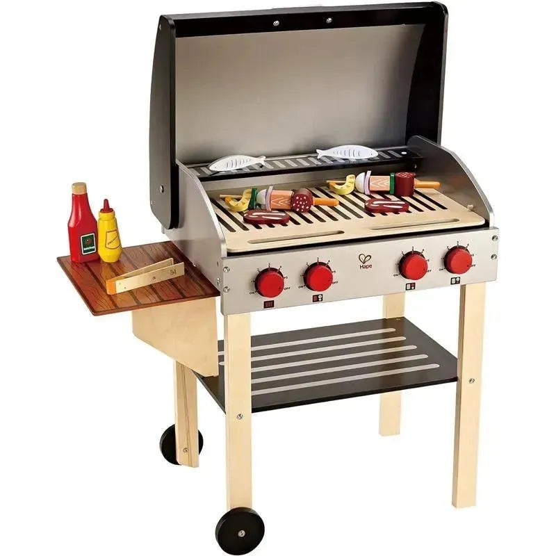 Hape – Gourmet Grill and Shish Kabob Wooden Play Kitchen