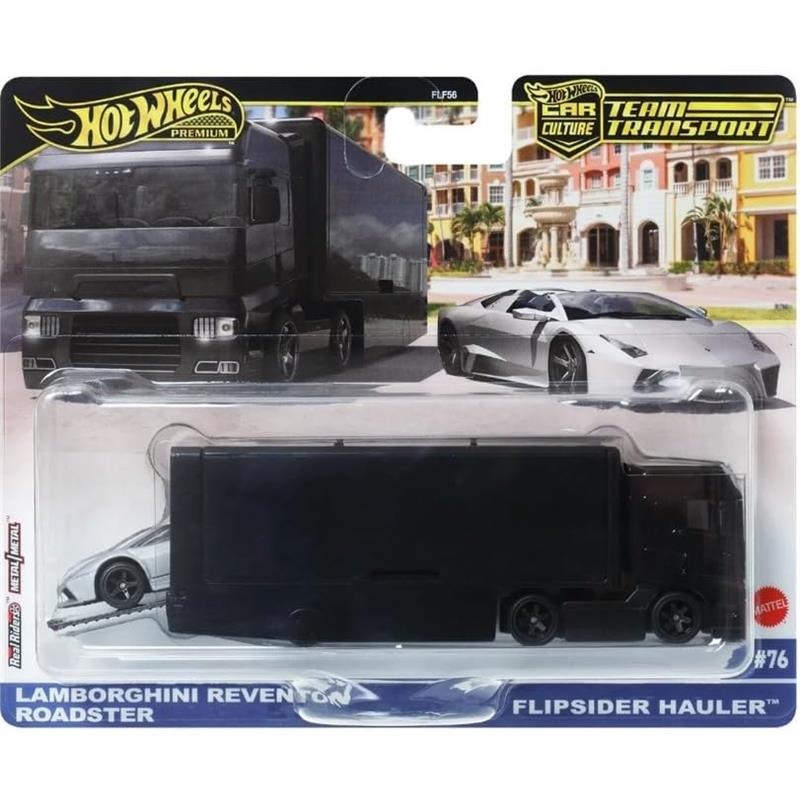 Hot Wheels – Team Transport Lamborghini Reventon Roadster & Flipsider