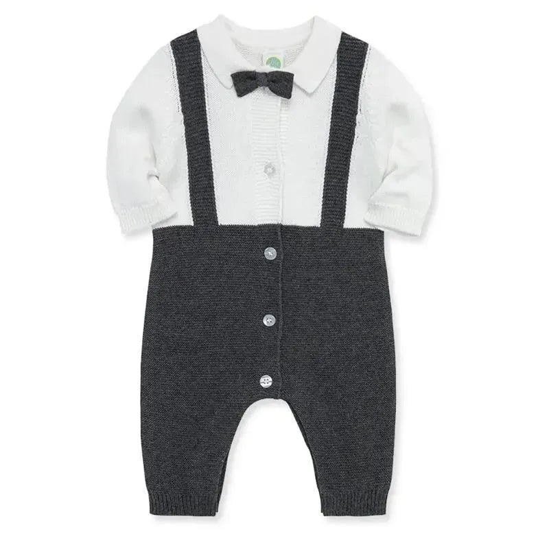 Little Me – Dressy Coverall, Grey 9M