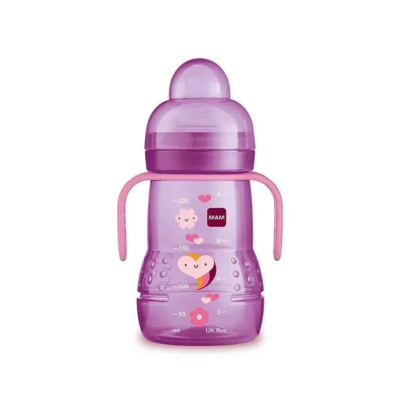 Mam – Girl Trainer Cup 8Oz, Pink, 4M+