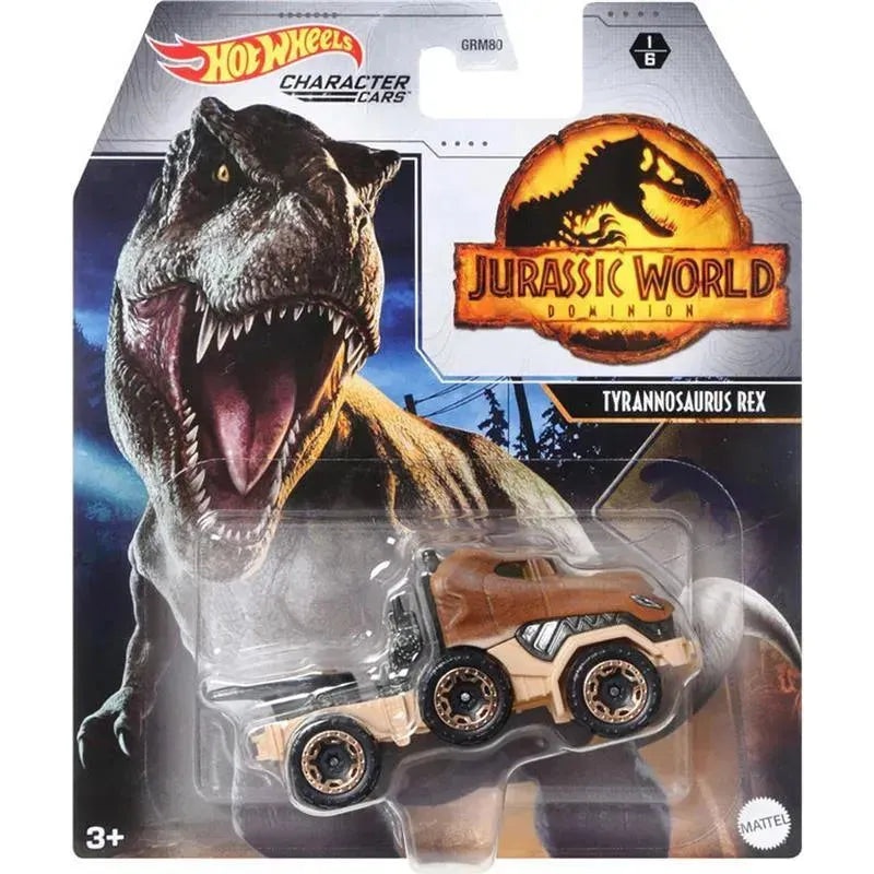 Mattel – Hot Wheels Character Cars Jurassic World Tyrannosaurus Rex