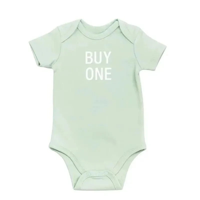 About Face Designs – Baby Unisex Buy One Bodysuit for Twin, 3/6M