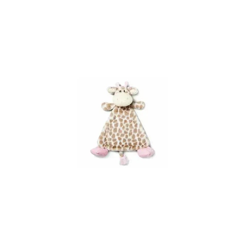 Demdaco – Sadie Pink Giraffe Rattle Blankie