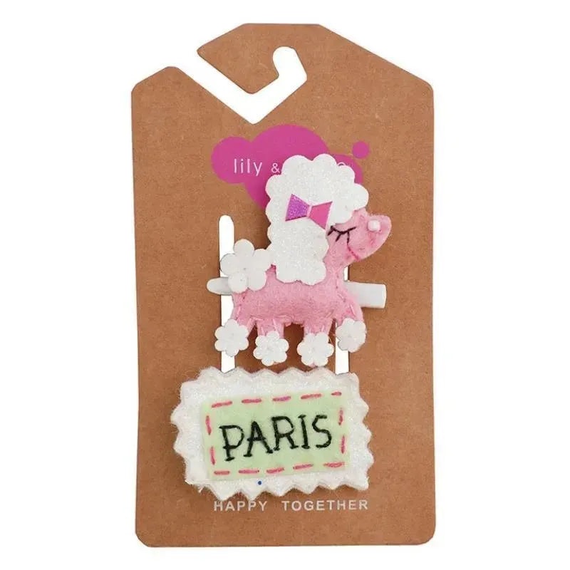 Lily & Momo Paris Poodle Hair Clip