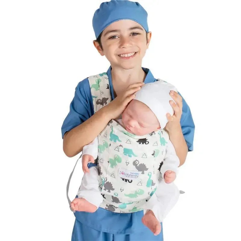 Macrobaby Doll’s Maternity Doll Carrier, Dinosaur
