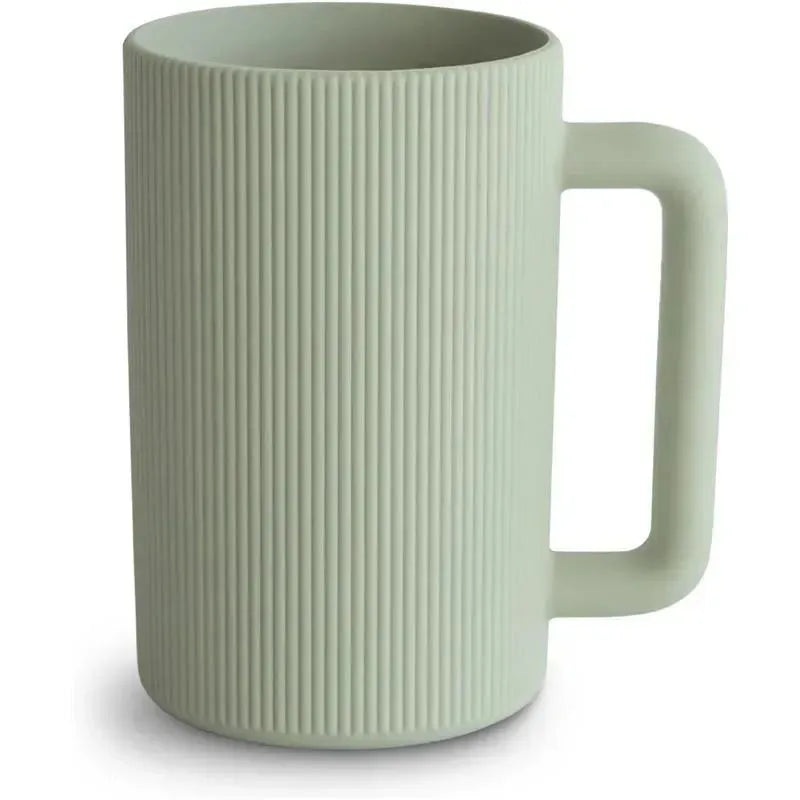 Mushie – Baby Bath Rinse Cup, 100% Food Grade Silicone, Sage