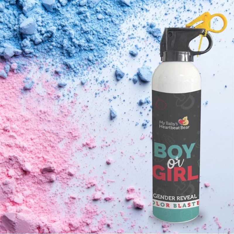 My Baby’s Heartbeat – Gender Reveal Color Blasters