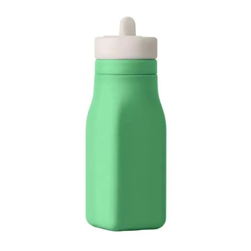 OmieBox – Leak-Proof Silicone Water Bottle, Green