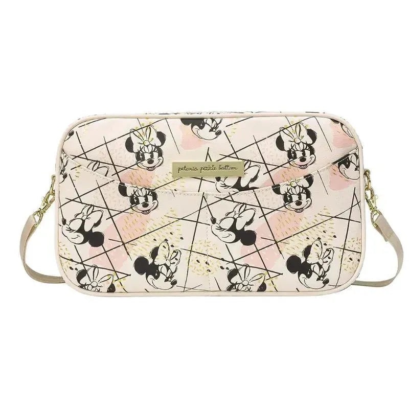 Petunia – Companion Diaper Clutch, Shimmery Minnie Mouse
