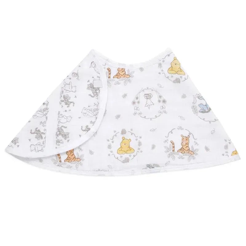 Aden + Anais – Essentials Muslin Burpy Bib, Winnie The Pooh