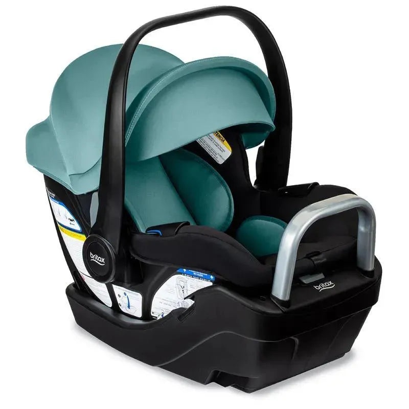 Britax – Willow S Infant Car Seat with Alpine Anti-Rebound Base, Jade Onyx