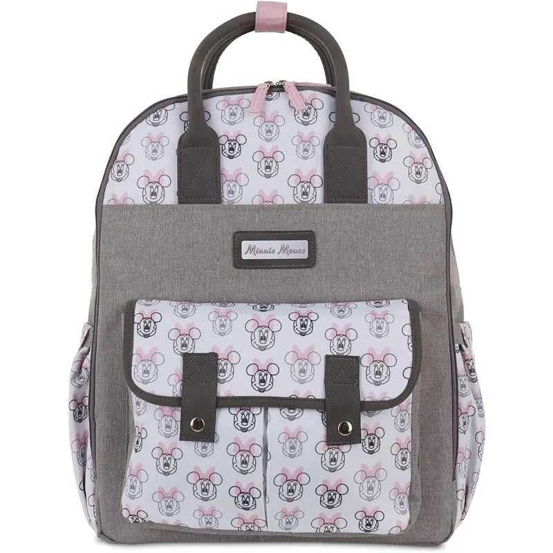 Cudlie – Disney Baby Minnie Backpack Diaper Bag with Slip Pocket