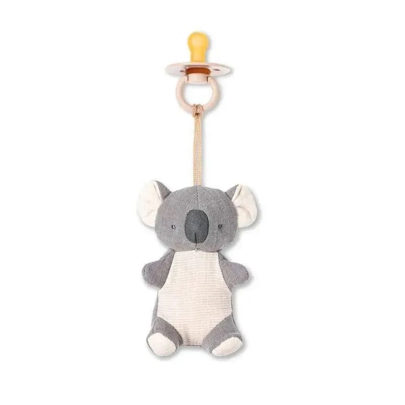 Itzy Ritzy – Pacifiers With Natural Rubber And Soft Cotton Lovey Koala