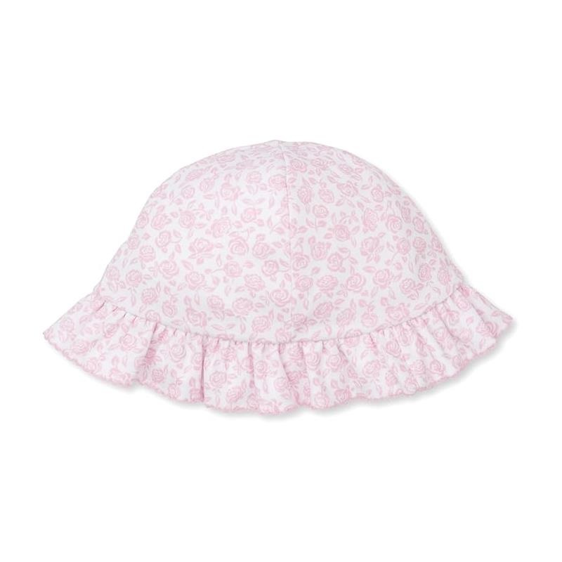 Kissy Kissy – Baby Girls Infant Summer Garden Pink Print Floppy Sunhat