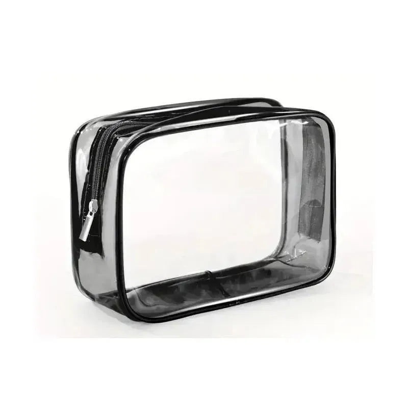 Macrobaby – Clear Black Zipper Pencil Storage Bag