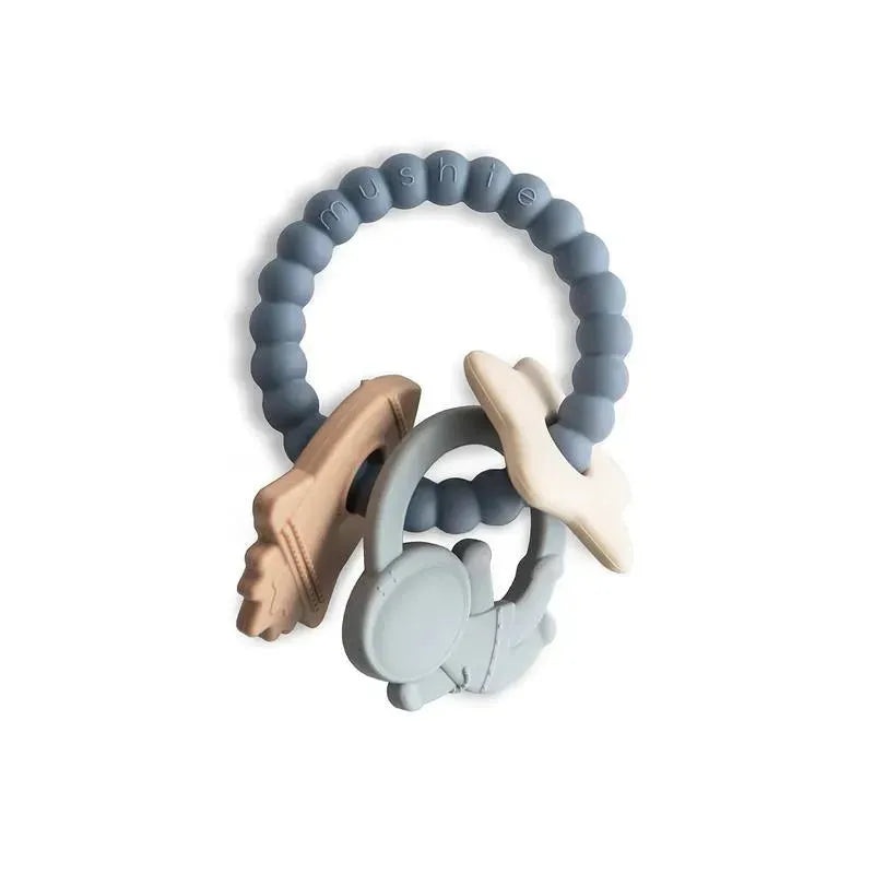 Mushie – Silicone Space Teething Ring Toy