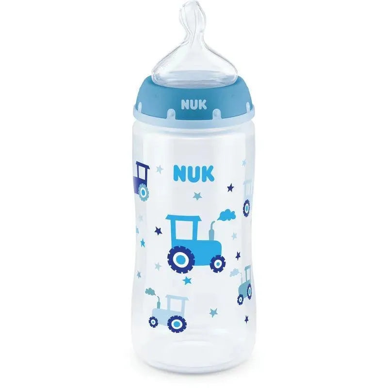 Nuk – 10Oz Smooth Flow Bottle With Flow Control Nipple, Mixed Case