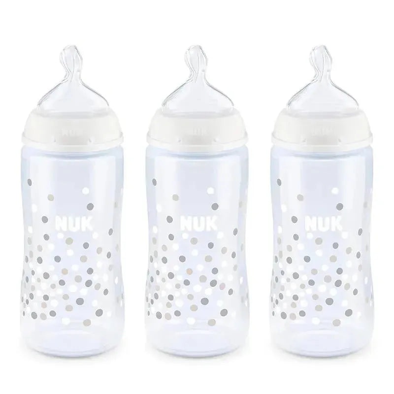 Nuk – 2Pk Smooth Flow Anti-Colic Baby Bottle with SafeTemp