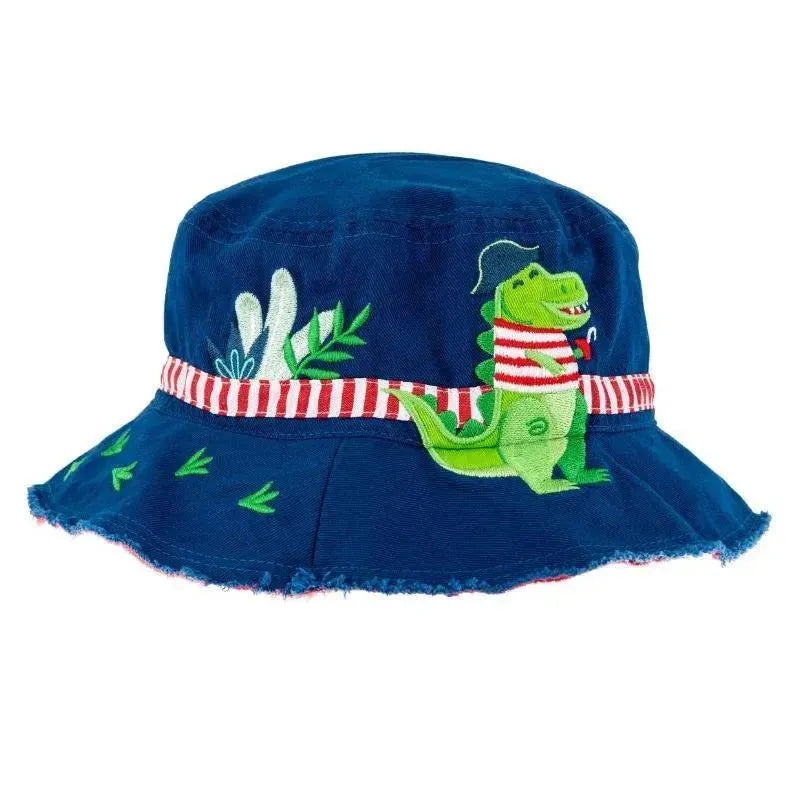 Stephen Joseph – Toddler Bucket Hat, Dino Pirate
