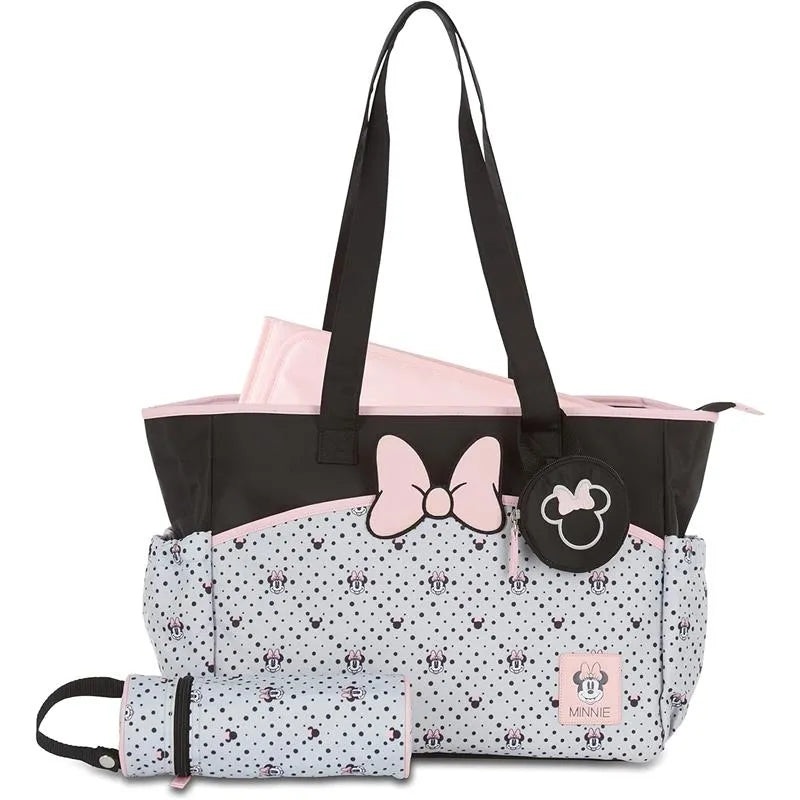 Cudlie – Minnie Disney Tote Diaper Bag & Changing Pad