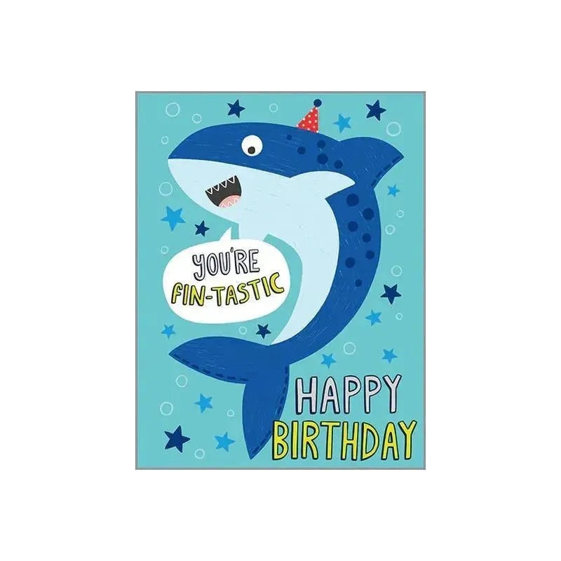 Gina B Designs – Birthday Greetings Card, Shark