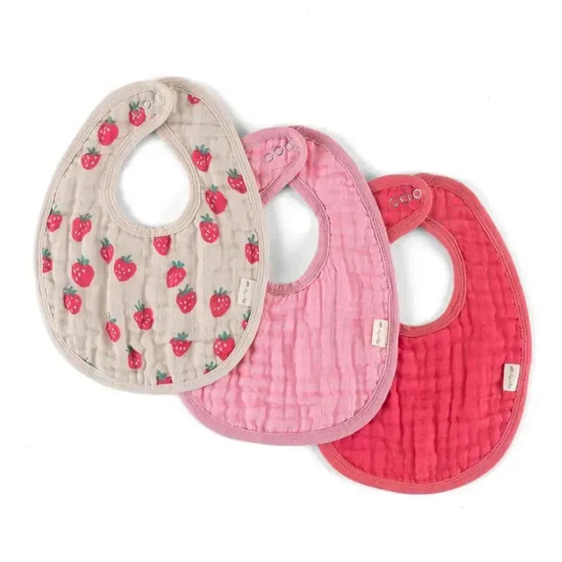 Itzy Ritzy – Itzy Bibs, Strawberries + Cream