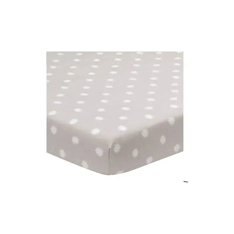 Lambs & Ivy Polka Dots Baby Crib Fitted Sheet