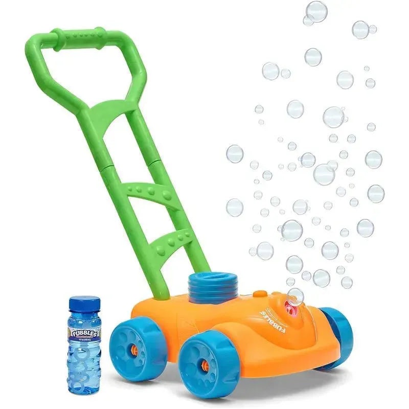 Little Kids – Fubbles No Spill Bubble Lawn Mower, Automatic Bubble Blower Machine