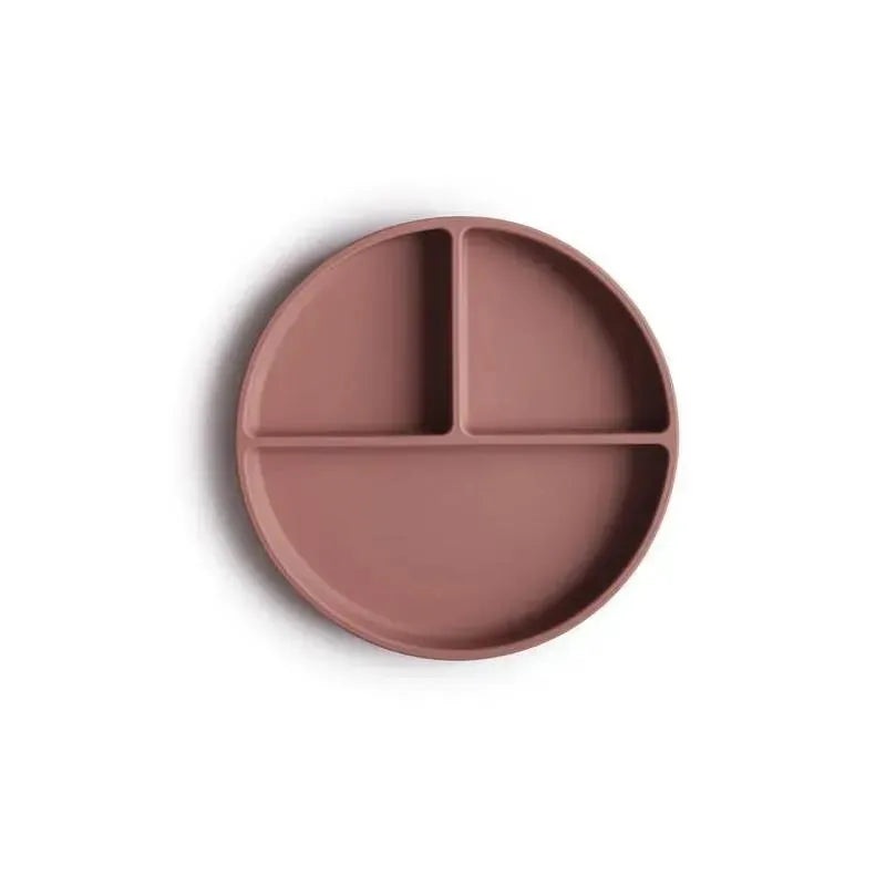 Mushie – Silicone Suction Plate (Cloudy Mauve)